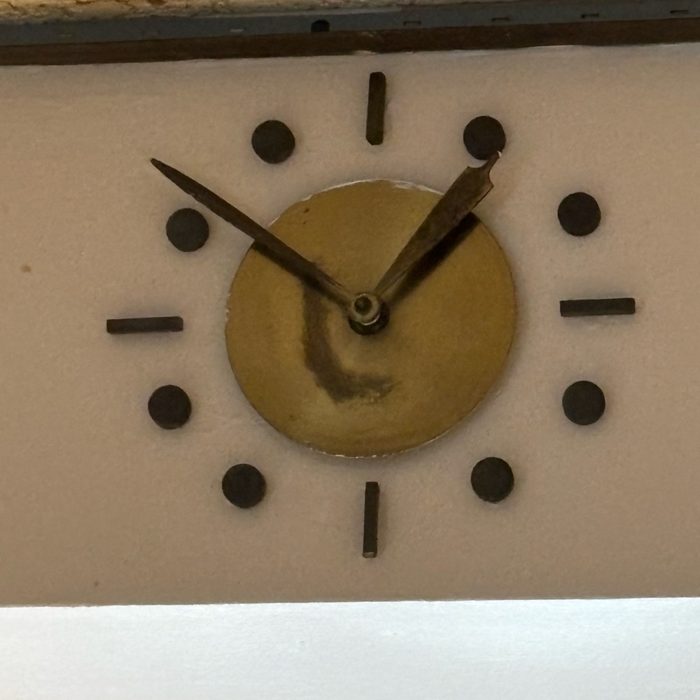 Vintage MCM wall clock